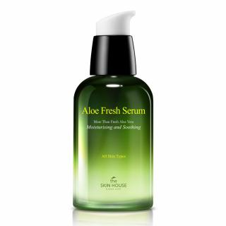 Ser concentrat de fata hidratant calmant cu efect antirid The Skin House Aloe Fresh Serum 50ml