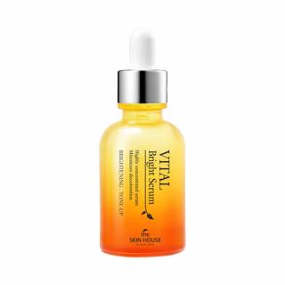 Ser concentrat de fata revitalizant cu efect antirid si luminozitate The Skin House Vital Bright 30ml