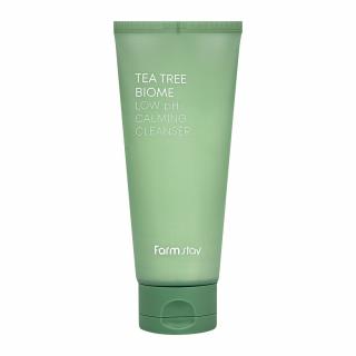 Spuma pentru curatare fata hidratanta calmanta Farmstay Tea Tree Biome Low Ph Calming 180ml