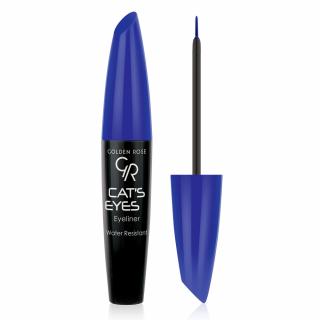 Tus de pleoape Golden Rose Cat s Eyes Liner Albastru