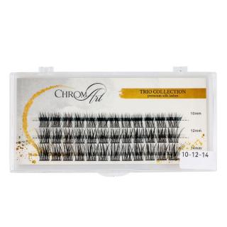 ChromArt Premium Silk Lashes - Trio - MIX - 60 smocuri