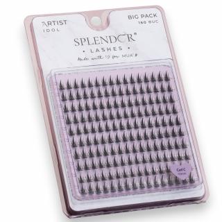 Gene False Smocuri SPLENDOR Artist Idol, Big Pack, Matase, Curbura C, MIX 160 buc - Russian Style
