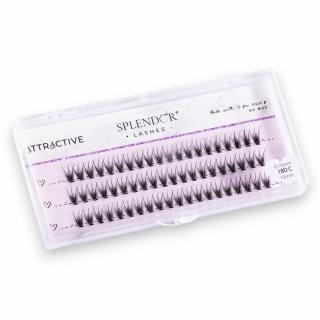 Gene False Smocuri SPLENDOR Attractive, Matase, Curbura C, 60buc, Russian Style