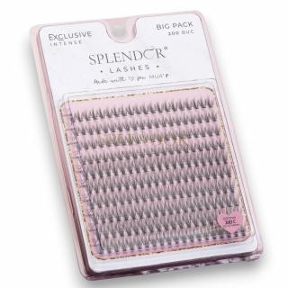 Gene False Smocuri SPLENDOR Exclusive Intense, Big Pack, Matase, Curbura C, MIX 200 buc