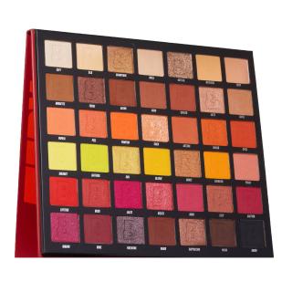 Paleta de Farduri BEAUTY BAY Fiery 2.0, 42 Nuante