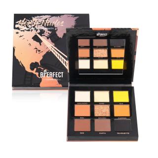 Paleta de farduri BPerfect Compass of Creativity - North Nudes