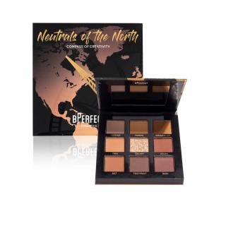 Paleta de farduri BPerfect Compass of Creativity Vol. 2 - Neutrals of the North