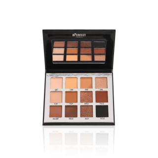 Paleta de Farduri BPerfect Mini Muted, 28g