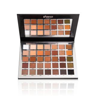 Paleta de Farduri BPerfect Muted, 35 Nuante