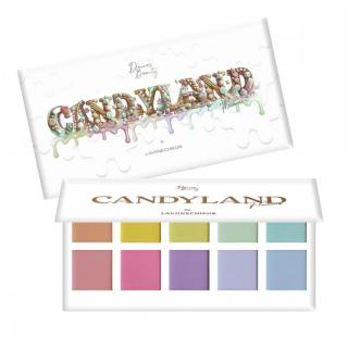 Paleta de Farduri Candyland by Dannes Beauty x Lavii Nechifor, Nuante Pastelate