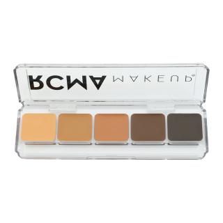 Paleta de iluminare si conturare RCMA Makeup - 5 Part   Series Favorites   - Medium Dark