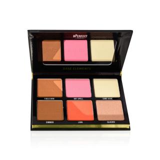 Paleta Pentru Conturul Fetei Base Elements - The Complexion Edit, BPerfect Cosmetics - Pudra, Bronzer, Fard de Obraz