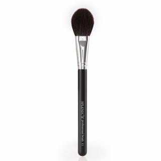 Pensula Profesionala Pentru Pudra   Bronzer   Blush SPLENDOR S11, par capra maro