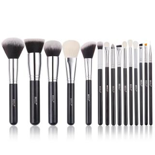 Set 15 Pensule Make-up BEILI, Negru - Classic