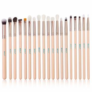 Set 19 Pensule Make-up BEILI Pink, Rose Gold - Par Natural