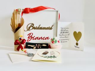 Set cadou pentru cerere domnisoara de onoare personalizat - 13