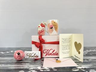 Set cadou pentru mireasa personalizat - 2