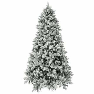 Brad artificial cu zapada Flocked Sugar Pine, 270 cm - RESIGILAT
