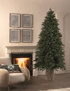 Brad artificial Pino Cristallo,  210 cm, verde