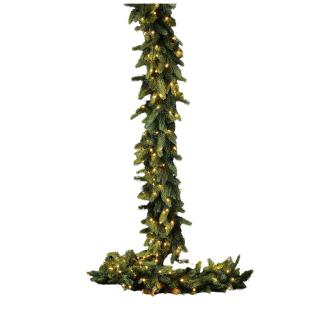 Ghirlanda artificiala Craciun Pine Lux cu leduri, 270 cm
