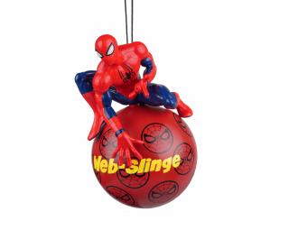 Glob brad 3D Spiderman, Marvel, 13 cm, rosu