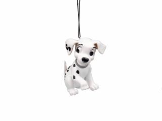 Ornament brad 3D Dalmatian, Disney, rasina, alb - 101 Dalmatieni