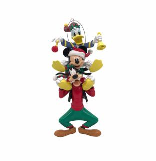 Ornament brad Mickey, Donald, Goofy, Disney, 15 cm, multicolor