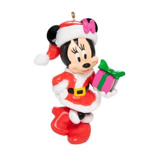 Ornament brad Minnie Mouse Happy, Disney, 10 cm, multicolor