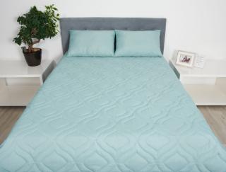 Pilota de vara 200x220 Somnart Belina, microfibra, lavabila la masina, vidata, Surf Spray