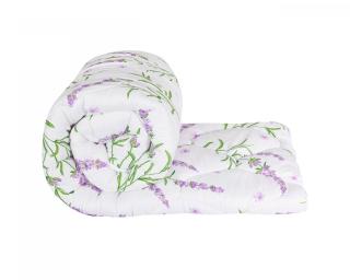 Pilota matlasata Lavanda Confort Somnart, 200x220 cm, 350 g, microfibra, iarna