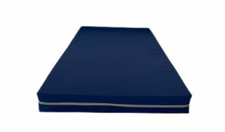 Saltea cu burete Somnart 90x190, inaltime 15 cm, husa impermeabila, detasabila, lavabila, cu fermoar, fermitate medie