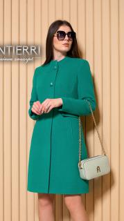 Palton de lana Sentierri 833 menta