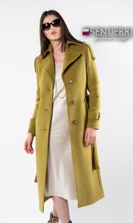 Palton de lana Sentierri 845 olive