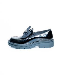 Pantofi Contessa 3264 - 3 cm  negri