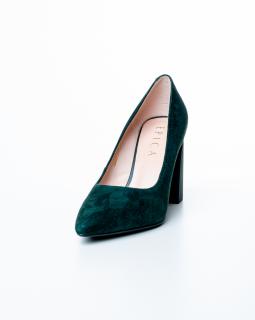 Pantofi de piele naturala Epica 1489 - 9 cm  verzi