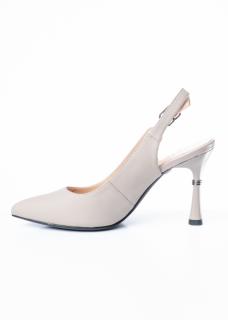 Pantofi de piele naturala Epica 657 bej