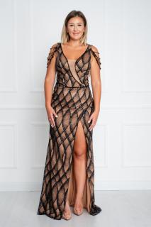 Rochie Adalia lunga neagra