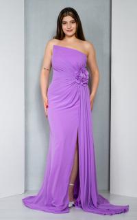 Rochie Alizeh lunga lila