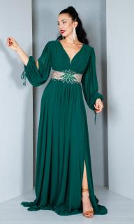 Rochie Annette lunga verde
