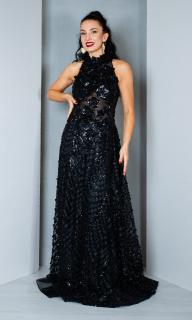 Rochie Anwen lunga neagra