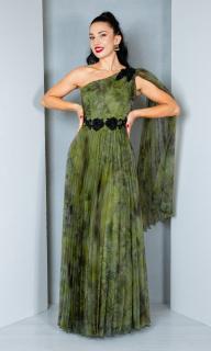 Rochie Batsheva lunga verde