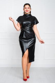 Rochie Bonnie midi neagra