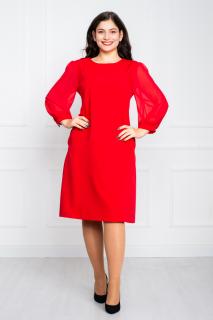 Rochie Braelyn midi rosie