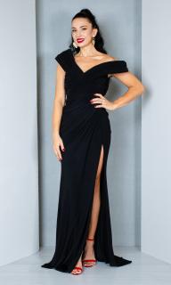 Rochie Braylynn lunga neagra