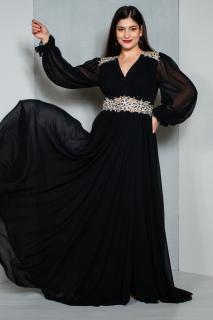 Rochie Brooke lunga neagra