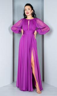 Rochie Caitlyn lunga mov