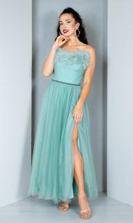 Rochie Carmela midi menta