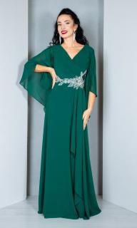 Rochie Caylee lunga verde