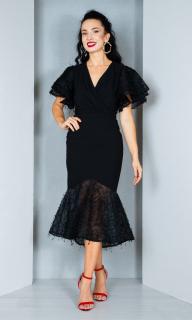 Rochie Charlize midi neagra