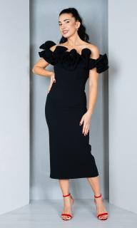 Rochie Daleyza midi neagra